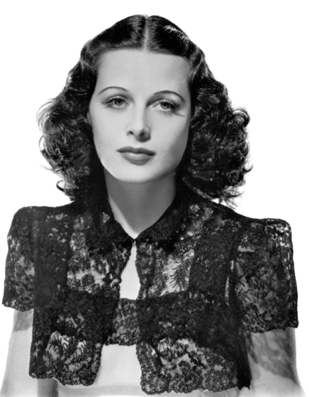 Porträt von Hedy Lamarr - Hollywood Ikone & Mutter des WLAN