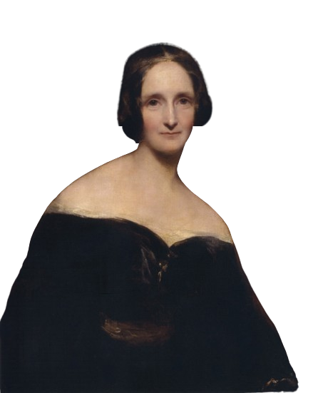 Porträt von Mary Shelley - Begründerin der Science-Fiction & Autorin von Frankenstein