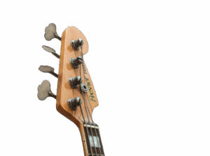 Kopfplatte von einem Bass der japanischen Marke Fresher Personal