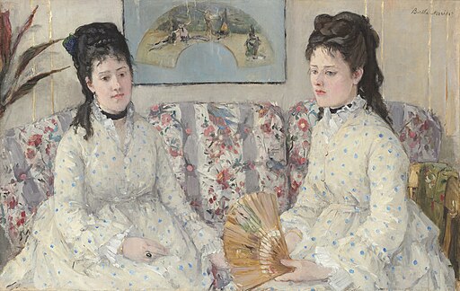 512px-Berthe_Morisot,_The_Sisters,_1869,_NGA_42285